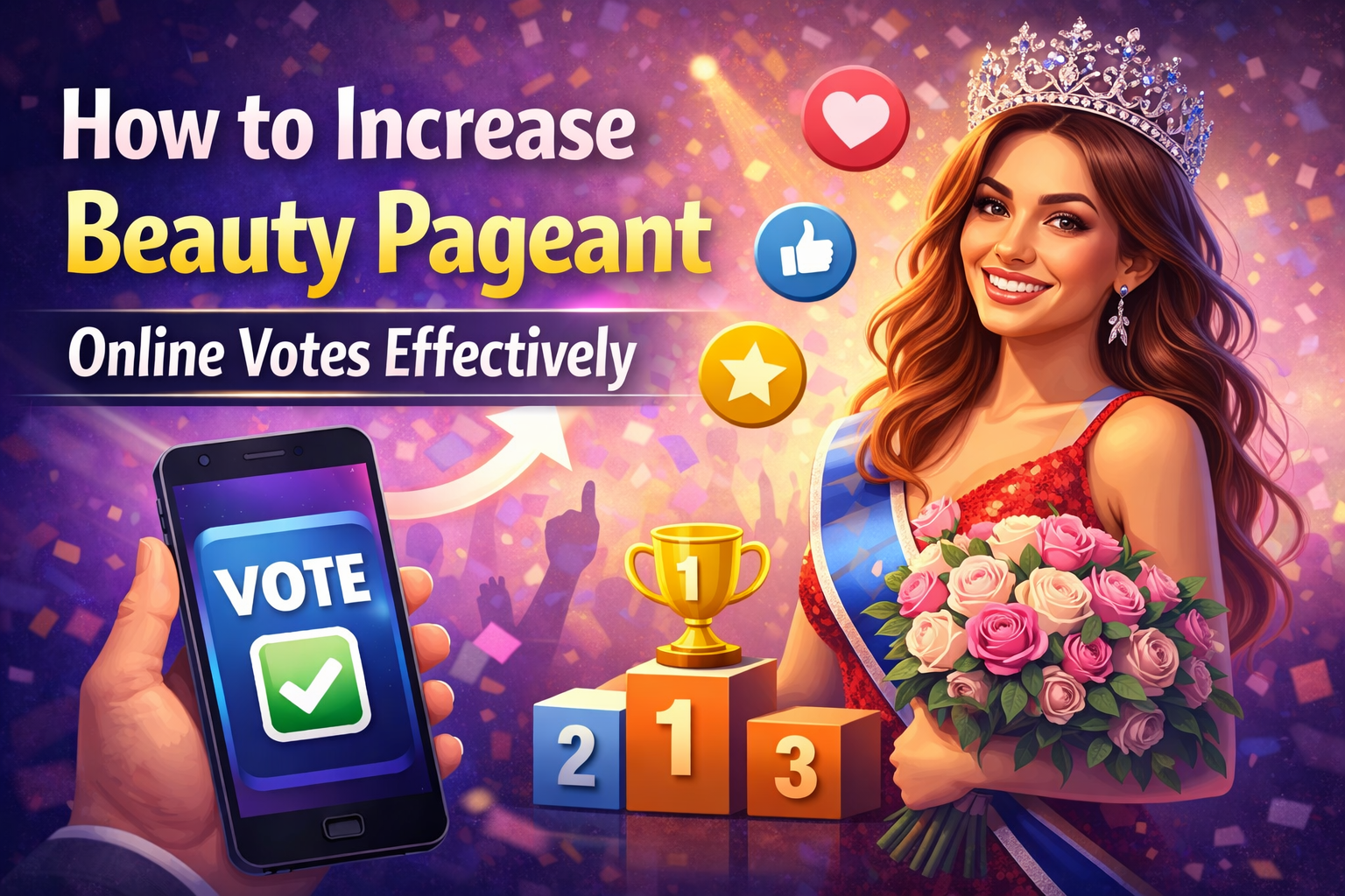 How to Increase Beauty Pageant Online Votes Effectively